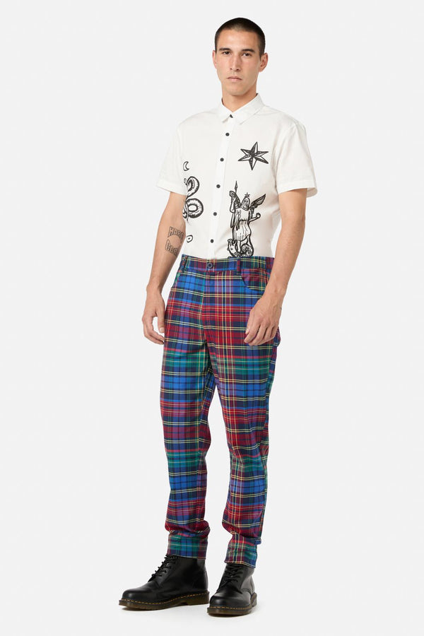 Black Friday - Sainted Tartan Pants - multi