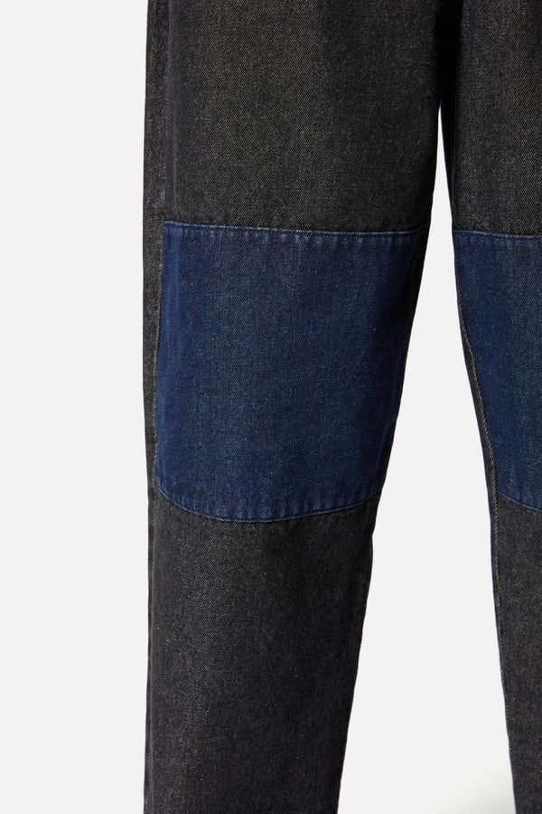 Black Friday - Iykyk Knee Patch Jeans - black