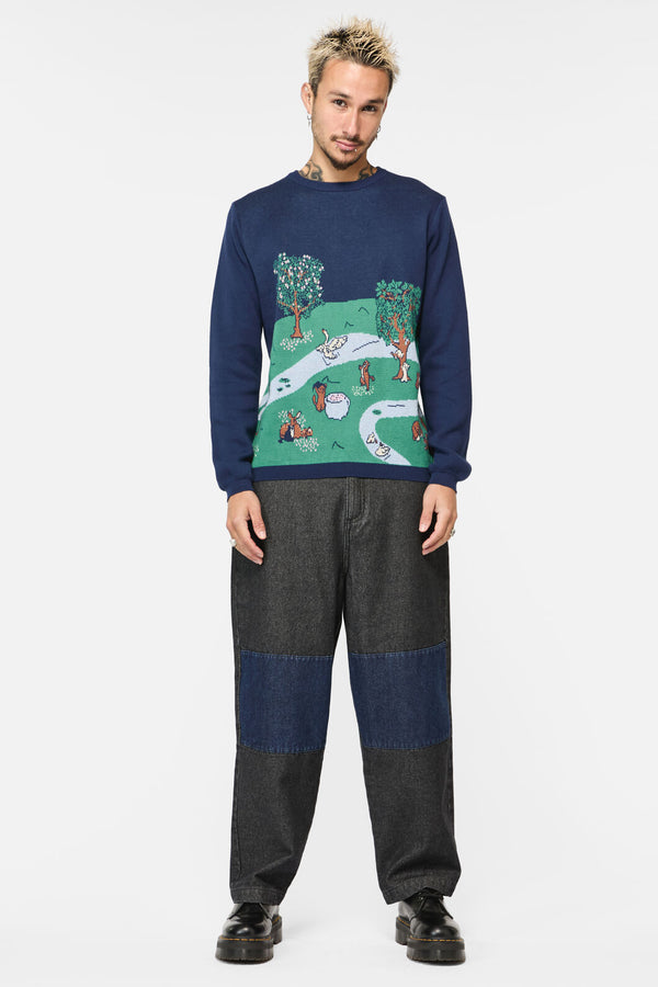 Black Friday - Tapestry Of Life Knit - multi