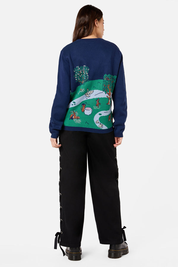 Black Friday - Tapestry Of Life Knit - multi