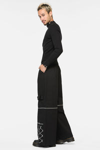 Black Friday - Murder Of Crows Zip Off Pant - black