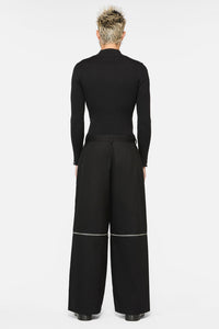 Black Friday - Murder Of Crows Zip Off Pant - black