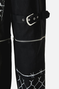 Black Friday - Murder Of Crows Zip Off Pant - black