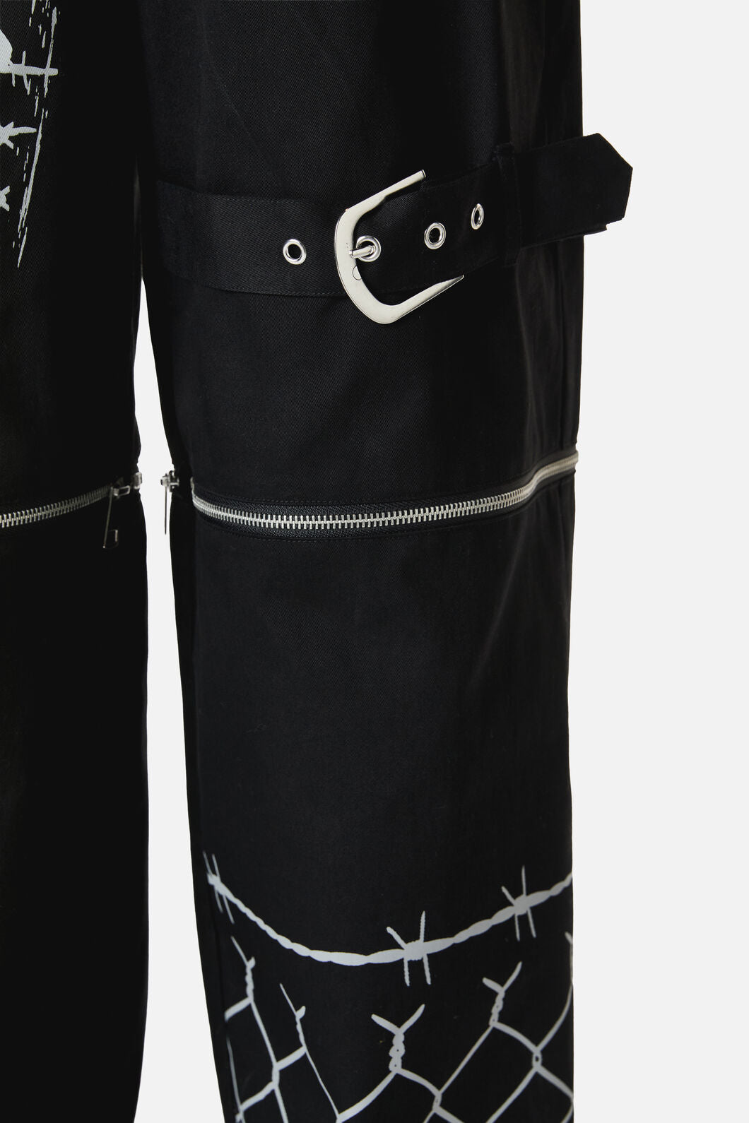 Black Friday - Murder Of Crows Zip Off Pant - black