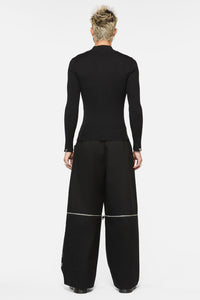 Black Friday - Wahn Piericng Knit Cardi - black