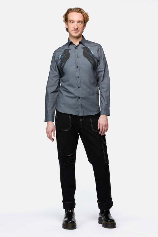 Black Friday - Apollo Crow LS Shirt - black