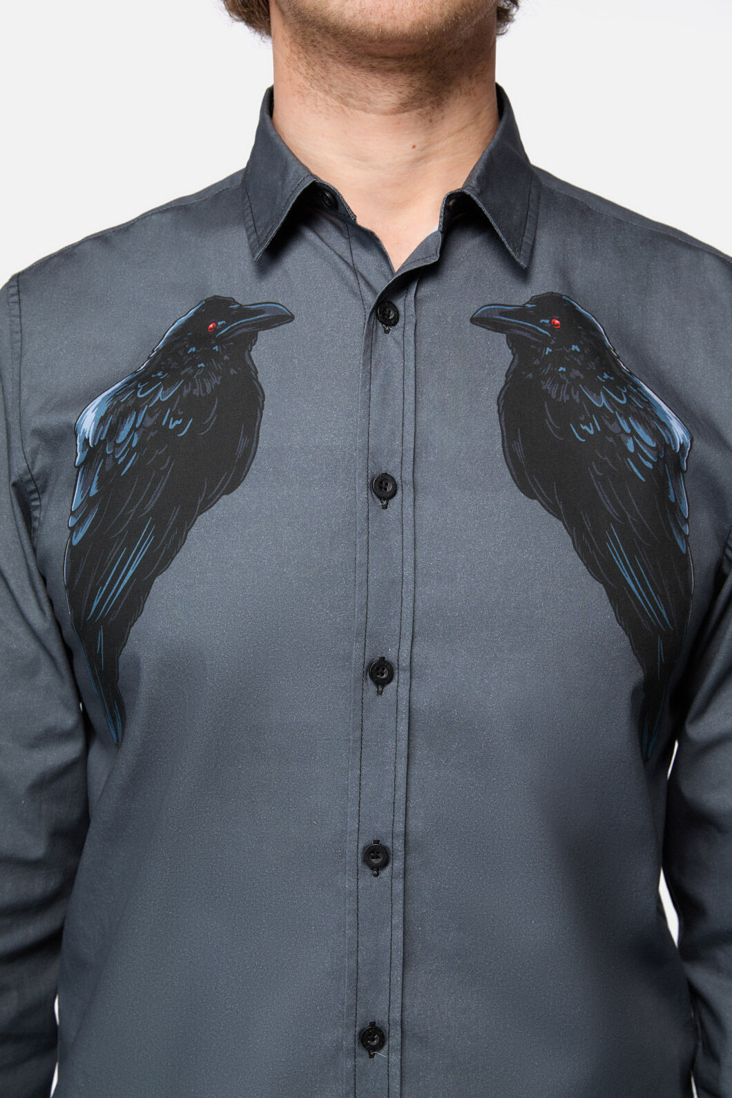 Black Friday - Apollo Crow LS Shirt - black