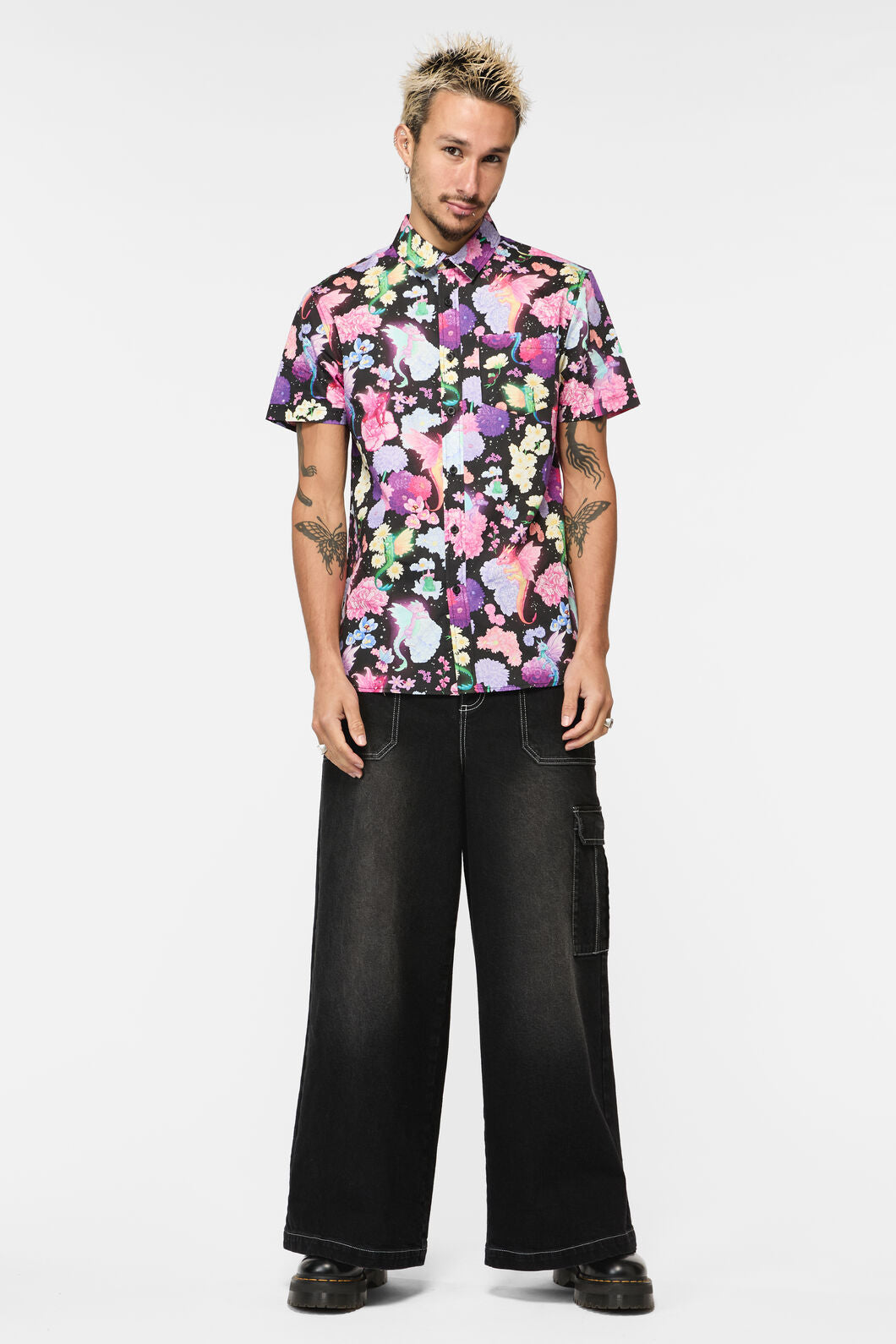 Black Friday - Dragons Grove SS Shirt - multi