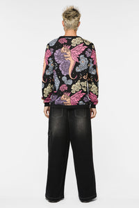 Black Friday - Dragons Grove Print Jumper - multi