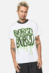 Black Friday - Bored Print Tee - white