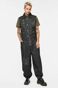 Black Friday - Graff Patch Vest - black