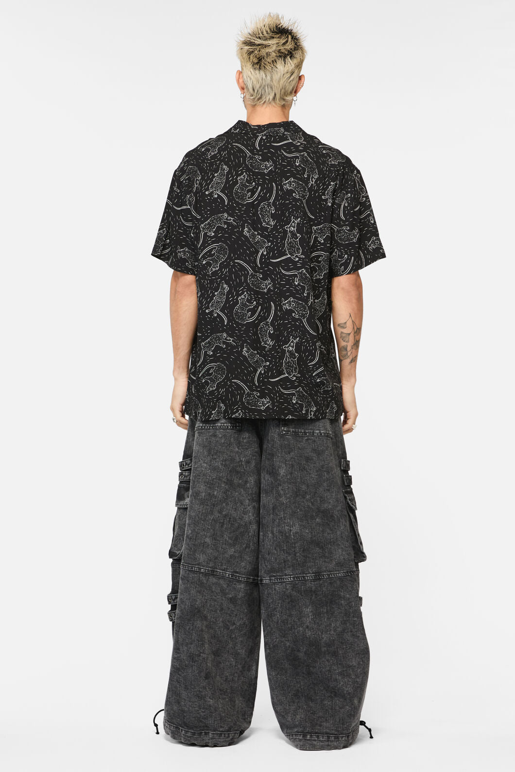 Ratbag Grunge Print SS Shirt – Dangerfield - Main Image