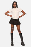 Black Friday - Crypt Bow SS Blouse - cream