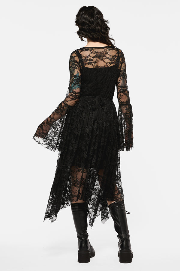 Black Friday - Keeper Of The Woods Lace Dress - black