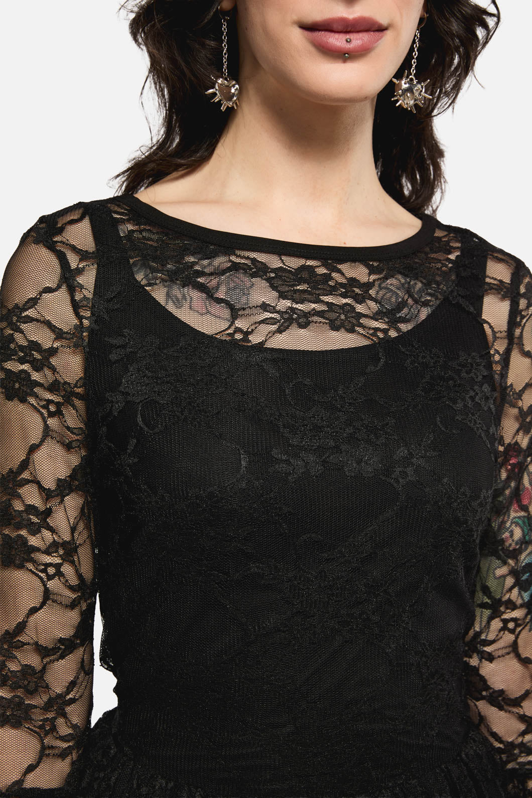 Black Friday - Keeper Of The Woods Lace Dress - black