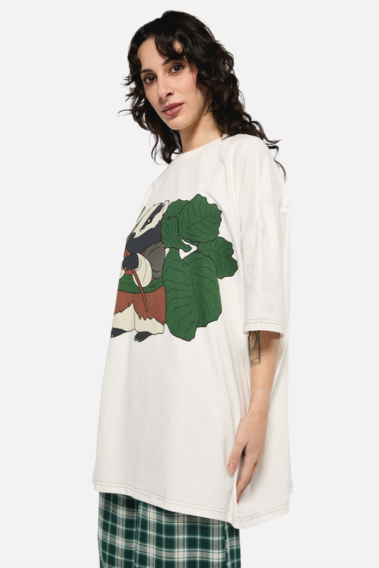 Black Friday - KeeperOfTheWoodsOversizeTShirt - white