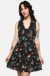 Black Friday - Keeper Of The Woods Print Pinafore - black