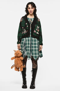 Black Friday - Keeper Of The Woods Graphic Knit Cardigan - black