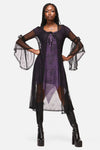 Black Friday - Web Lace Duster - black