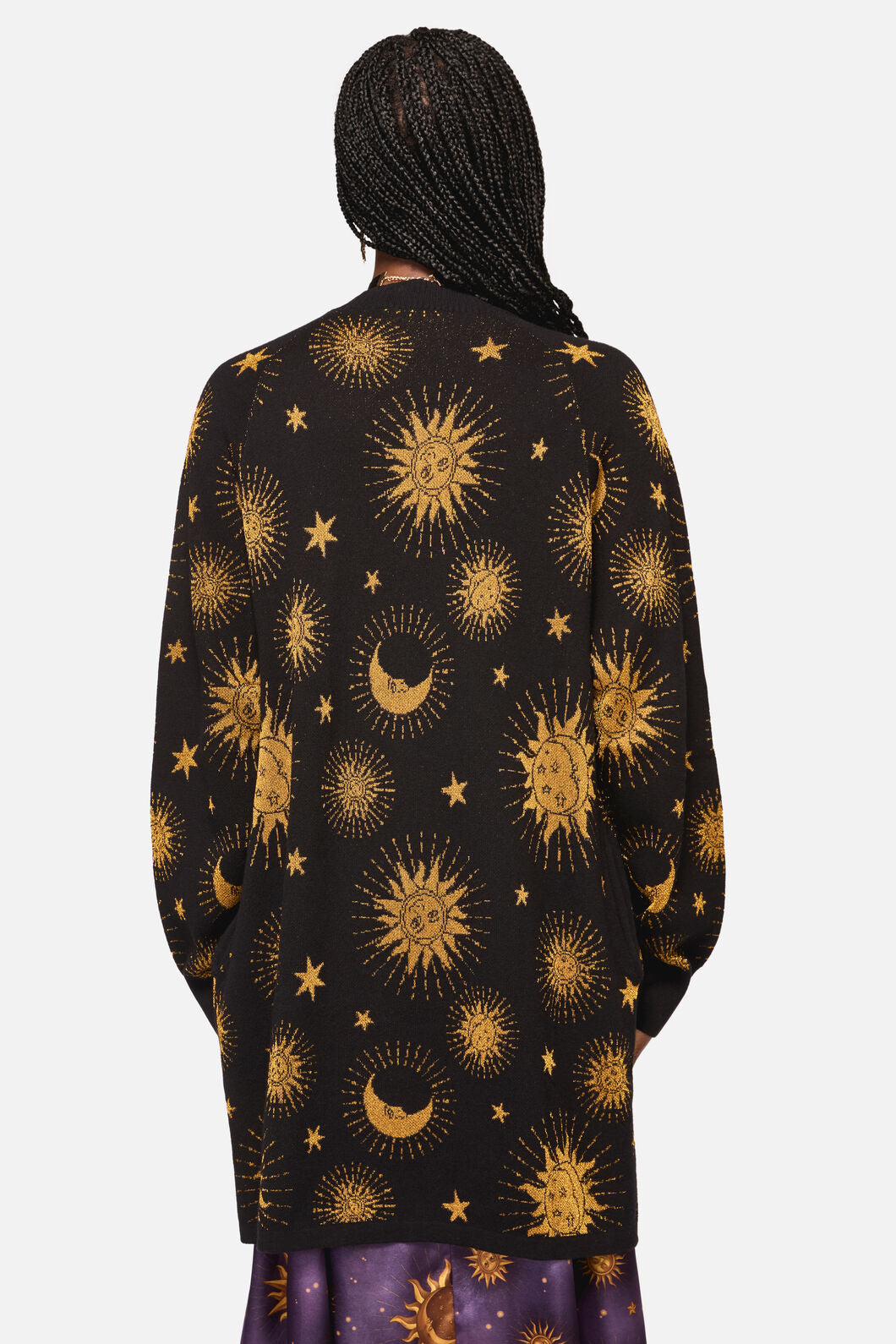 Black Friday - Cosmic Light Goth Cardigan - black