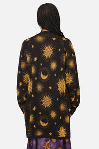 Black Friday - Cosmic Light Goth Cardigan - black
