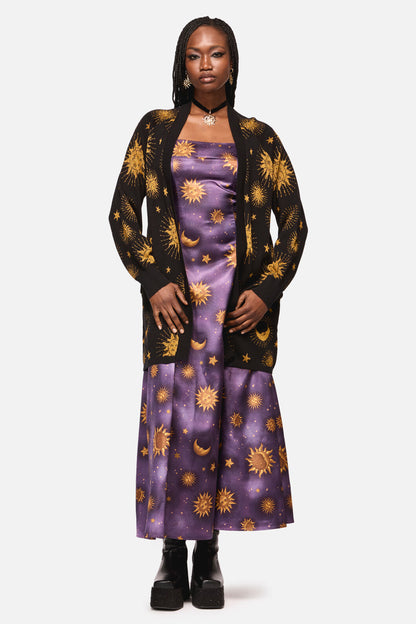 Black Friday - Cosmic Light Goth Cardigan - black