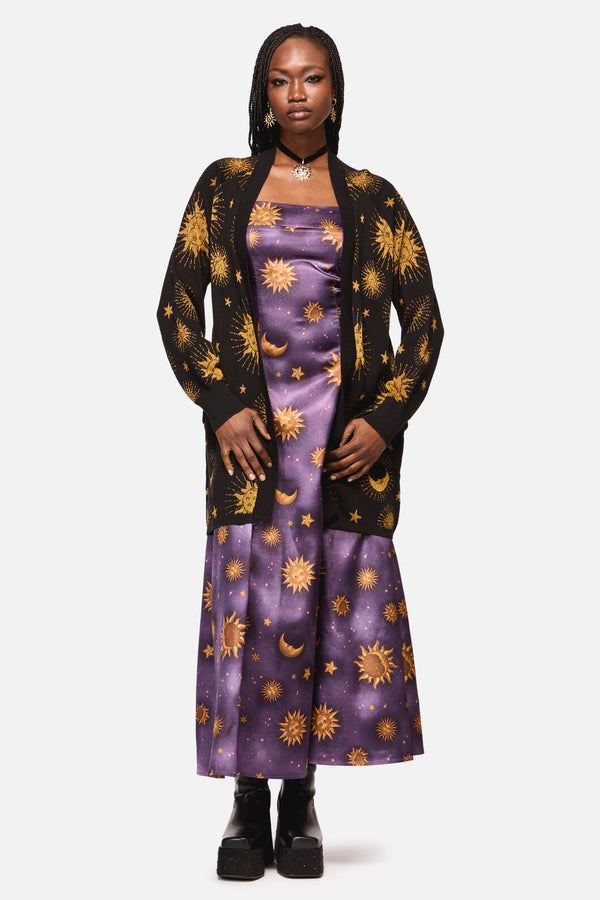Black Friday - Cosmic Light Goth Cardigan - black