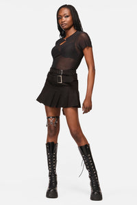 Black Friday - Reborn Belt Skort - black