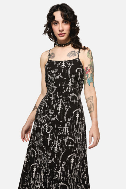 Black Friday - Cyber Sigal Slip Dress - black
