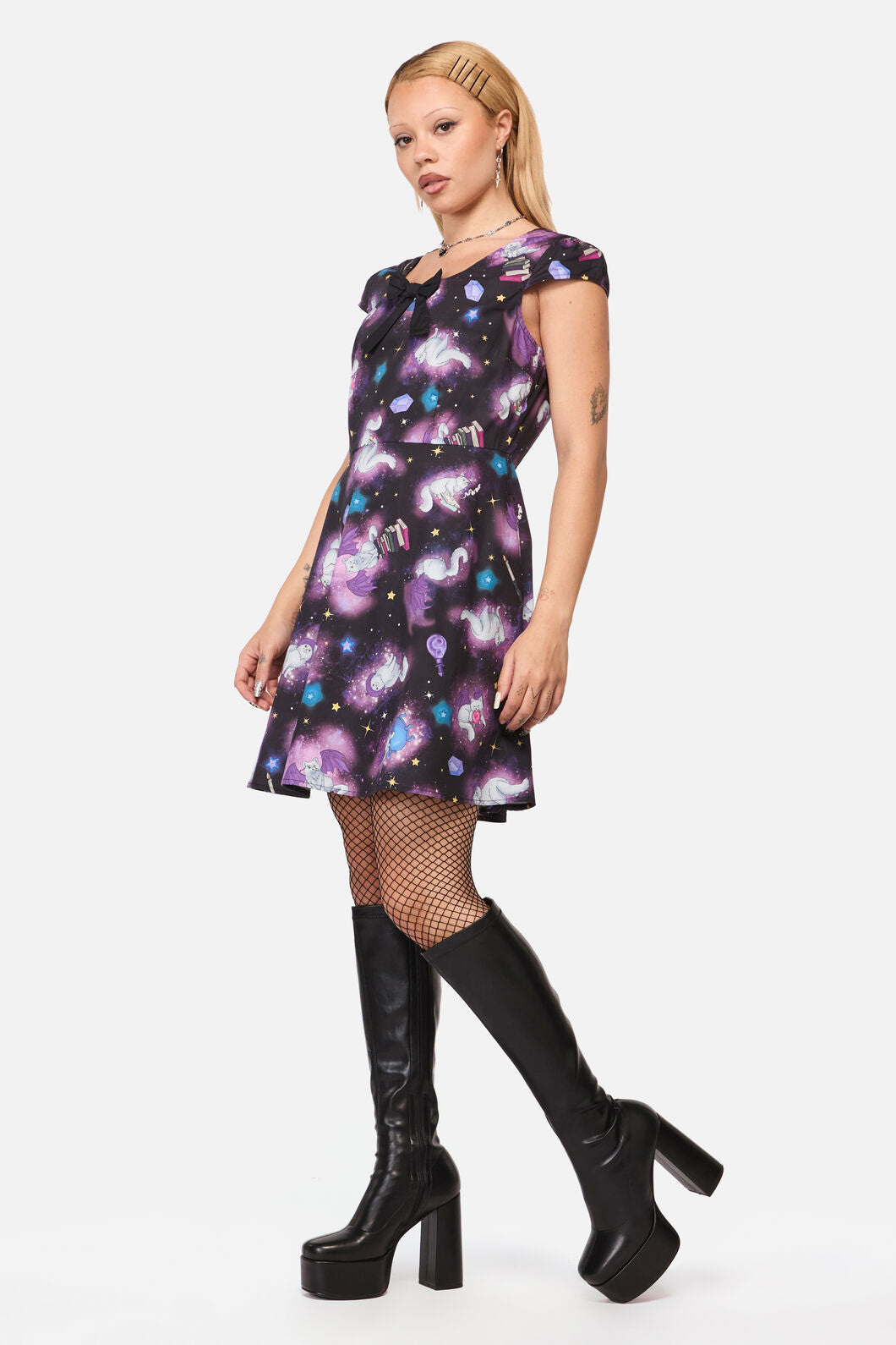 Black Friday - Witches Familiar Ss Dress - black