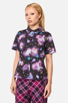 Black Friday - Witches Familiar Short Sleeve Blouse - black