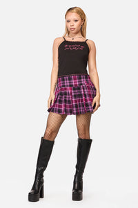 Dangerfield - Predictions Embroidered Tank - black