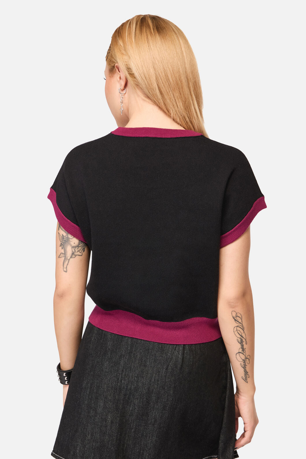 Black Friday - Rat-A-Tat Witchy Knit - black