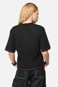 Black Friday - Rat-A-Tat Witchy Tee - black