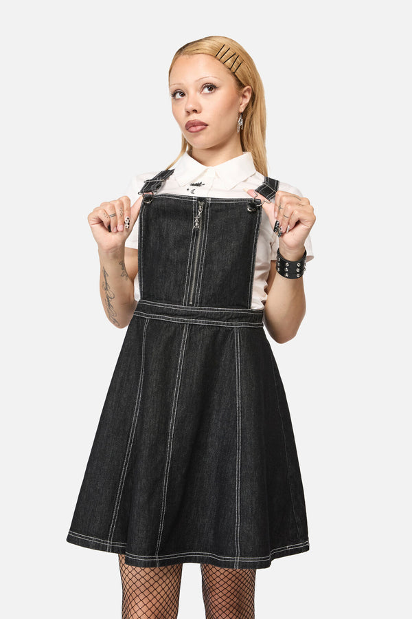 Black Friday - Rodents Grunge Pinafore - black
