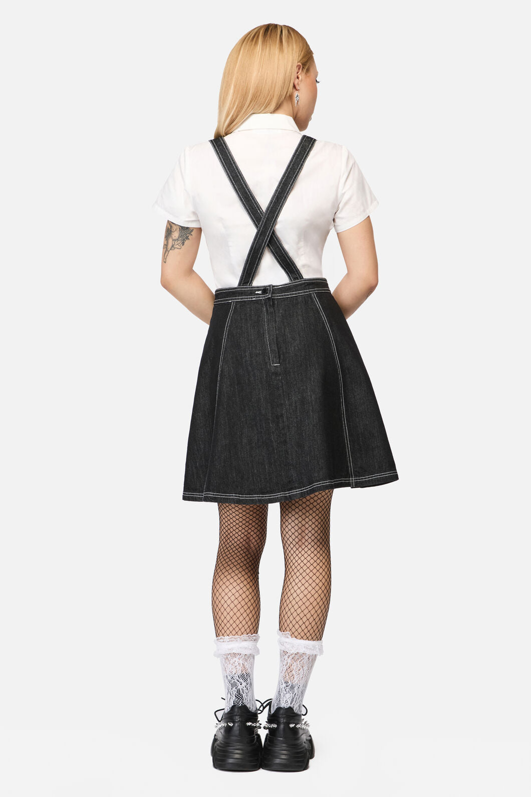 Black Friday - Rodents Grunge Pinafore - black