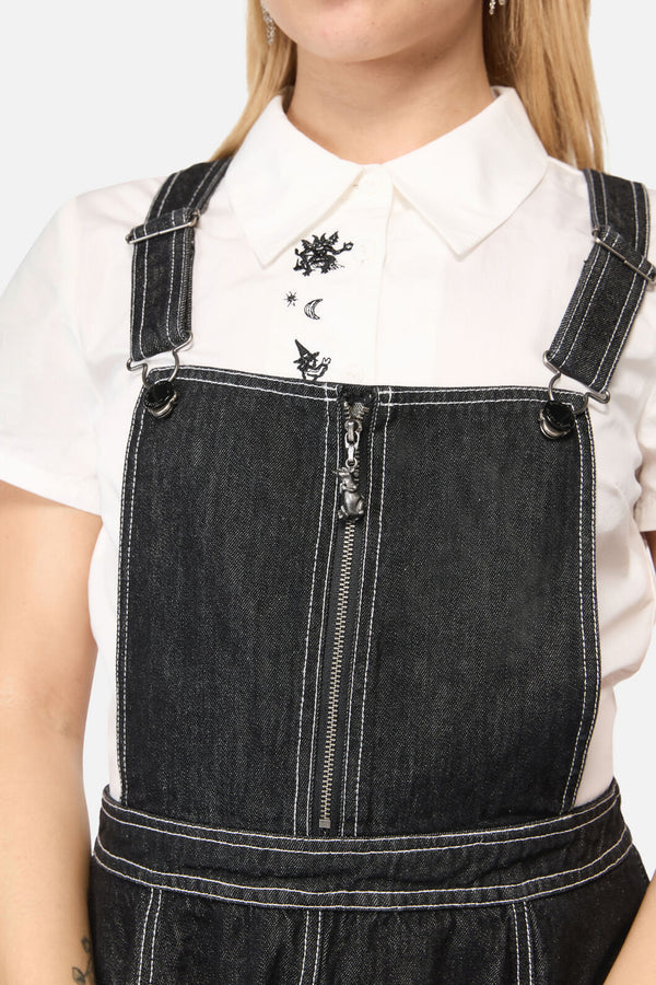 Black Friday - Rodents Grunge Pinafore - black