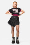 Black Friday - Rodents Grunge Skirt - black