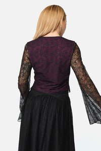 Black Friday - Fiona Lace Top - black