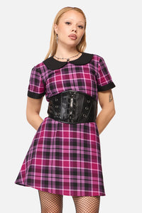 Black Friday - Trickz Pu Underbust Corset - black