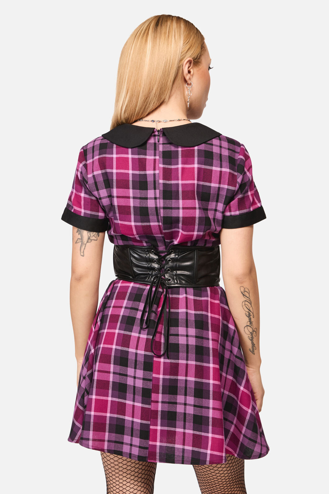 Black Friday - Trickz Pu Underbust Corset - black