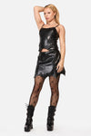 Black Friday - Trickz Pu Punk Skort - black