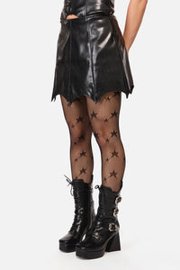 Black Friday - Trickz Pu Punk Skort - black