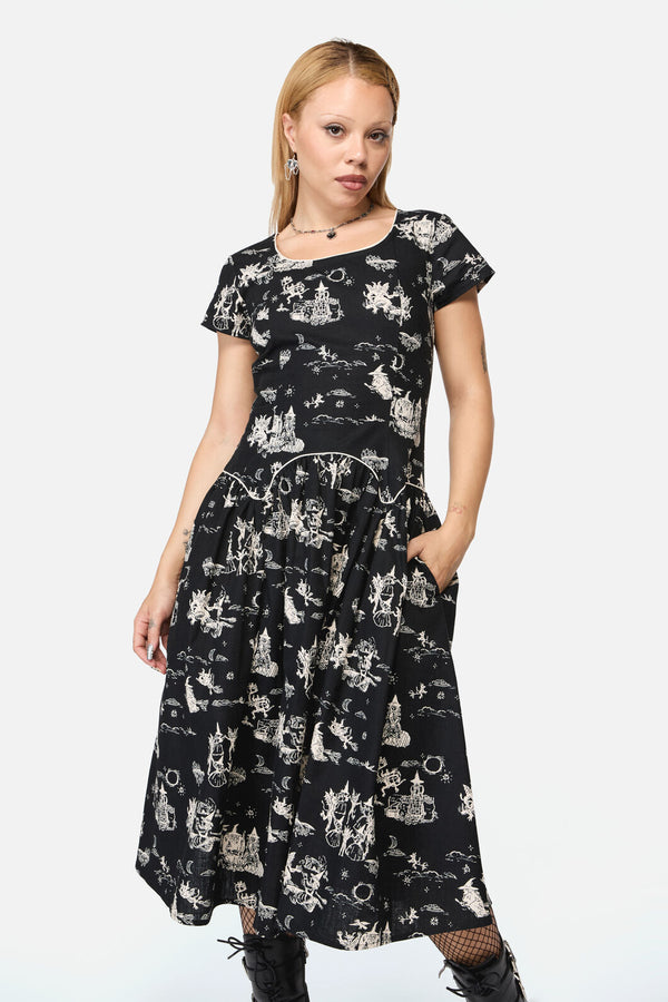 Black Friday - Prudence Midi Dress - black