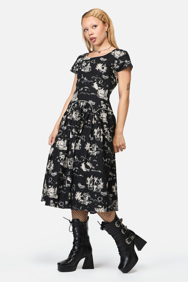 Black Friday - Prudence Midi Dress - black