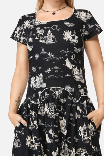Black Friday - Prudence Midi Dress - black