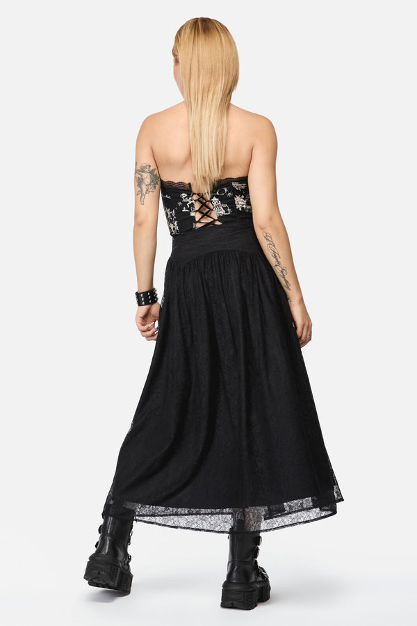 Black Friday - Fiona Lace Skirt - black