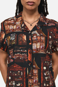 Black Friday - Covenstead Goth Print Blouse - multi