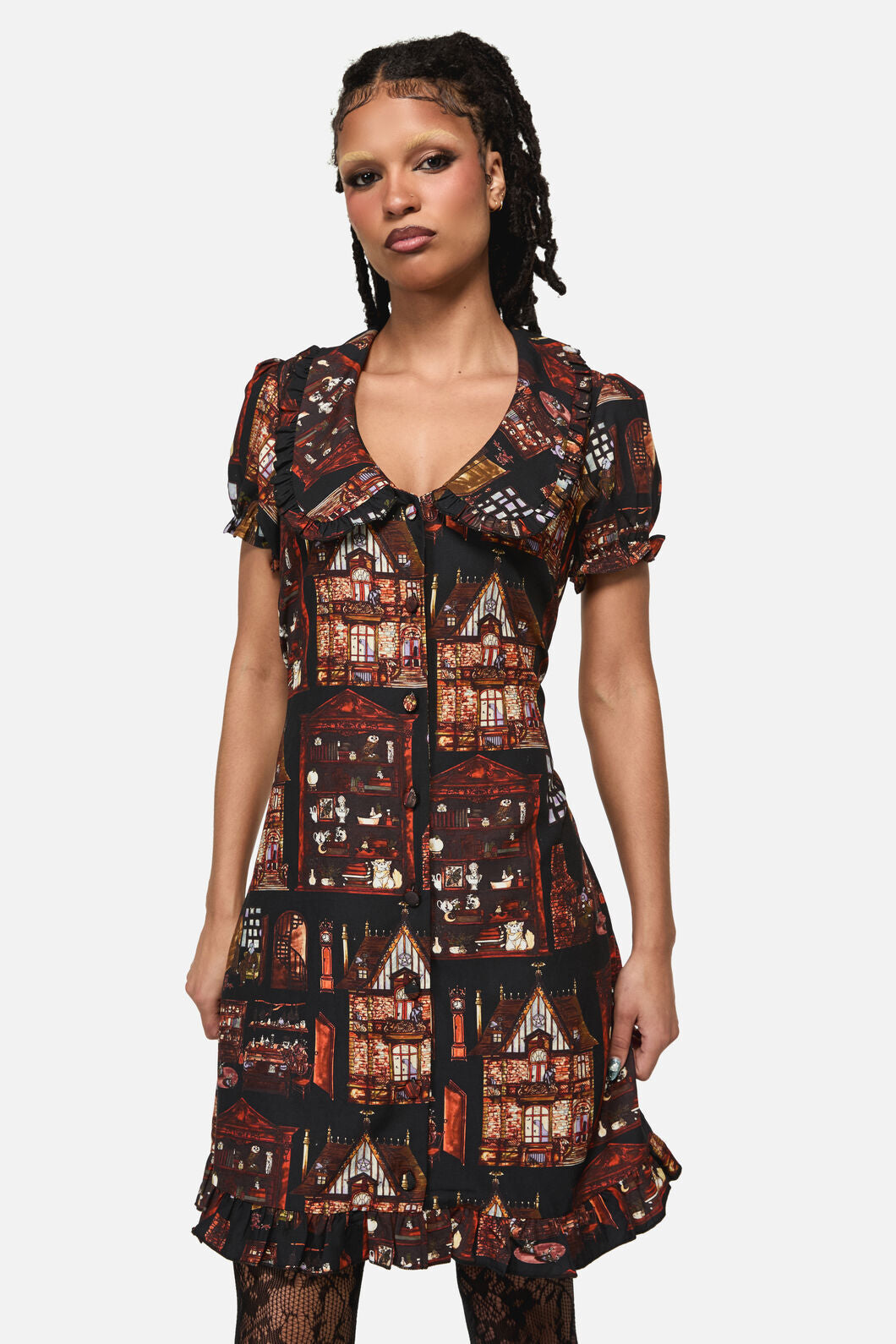 Black Friday - Covenstead A-Line Goth Dress - multi