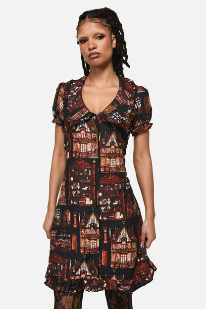 Black Friday - Covenstead A-Line Goth Dress - multi